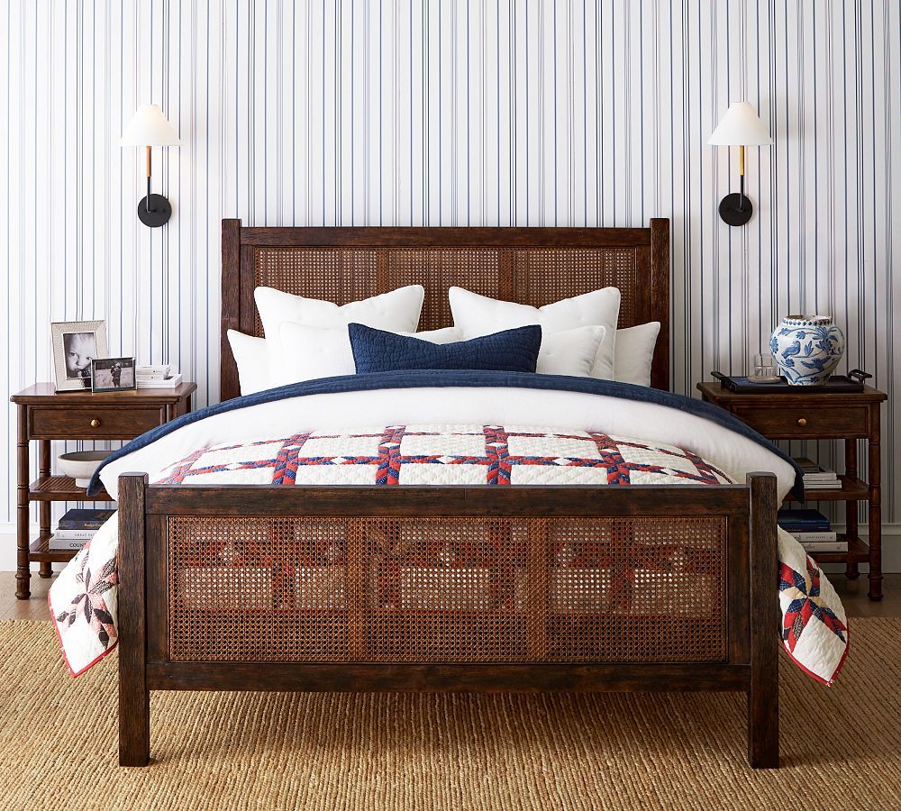 Augusta Cane Bed | Pottery Barn (US)