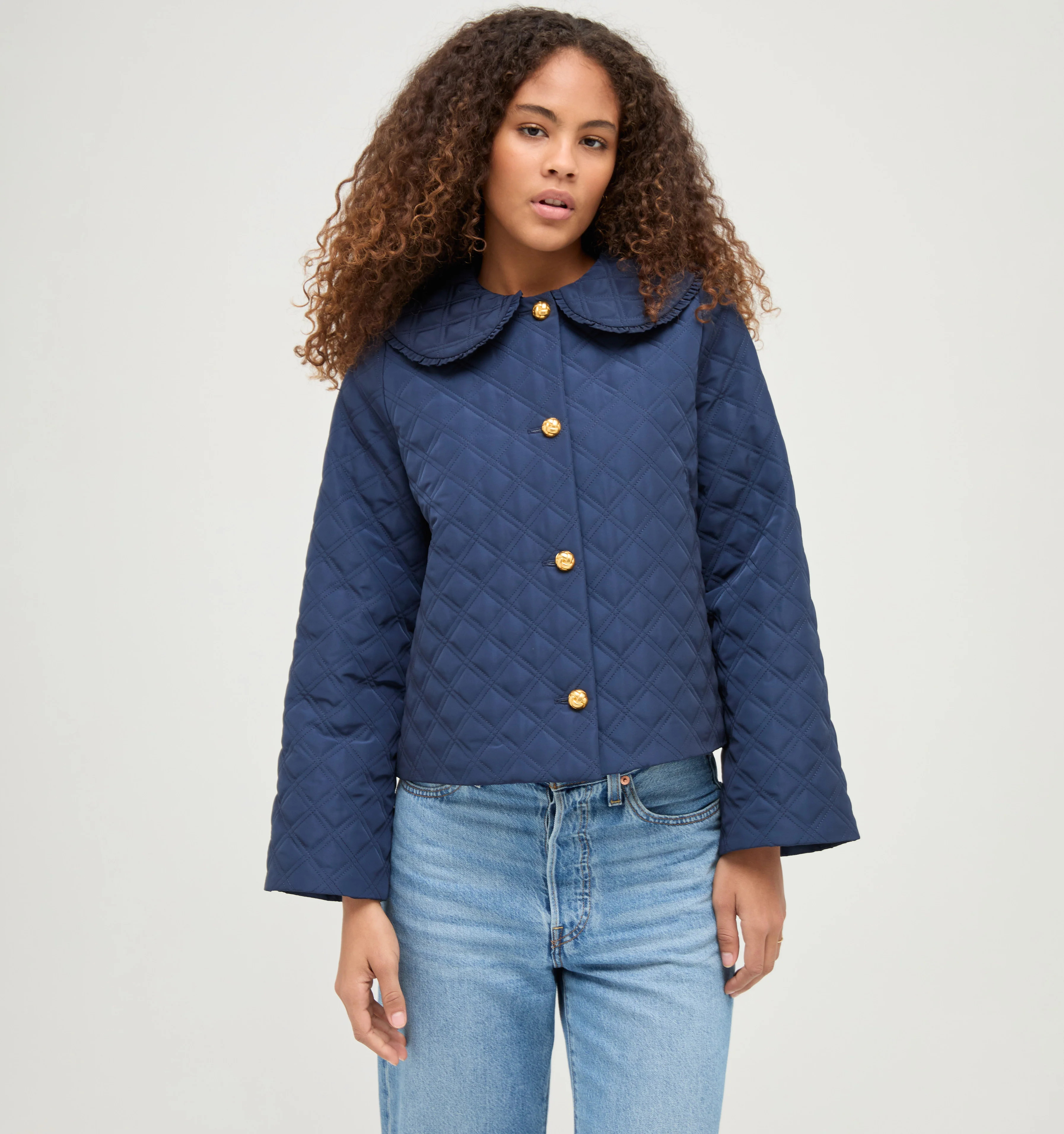 The Blake Jacket - Navy | Hill House Home US