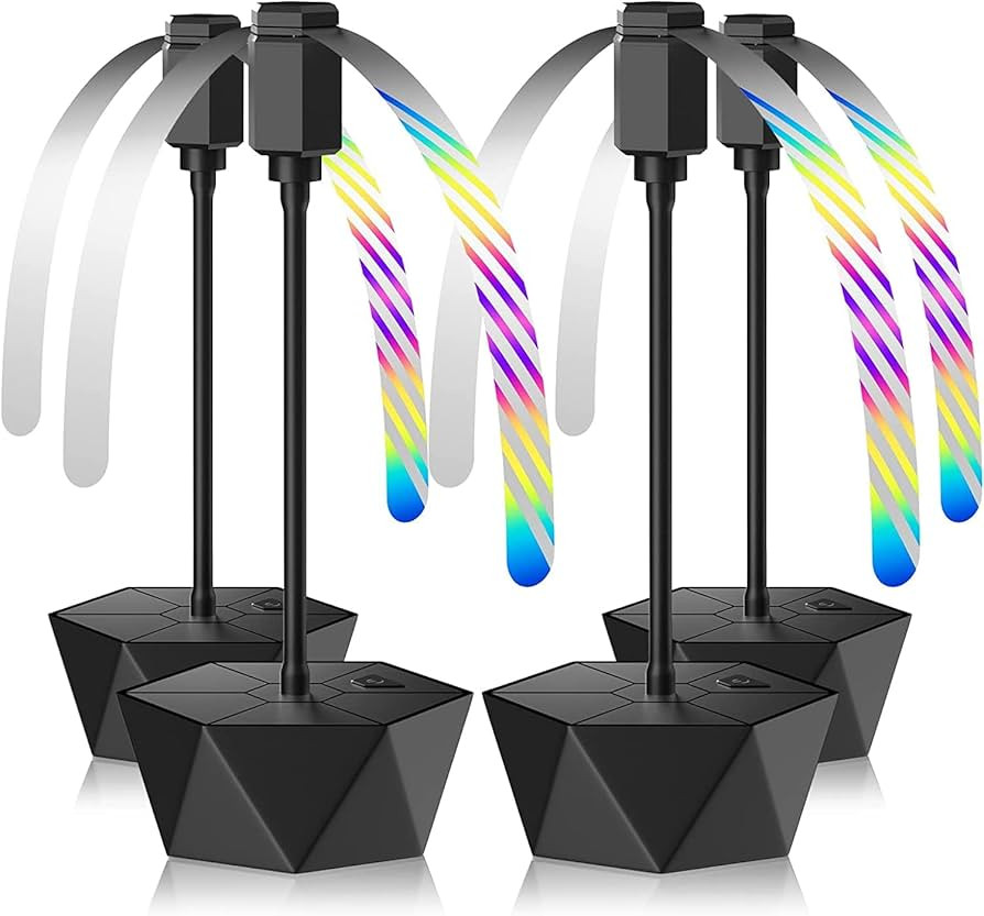 Portable Battery Powered Fly Fans for Tables Up to 15 Hours Working Time, 4-Pack Indoor Outdoor F... | Amazon (US)