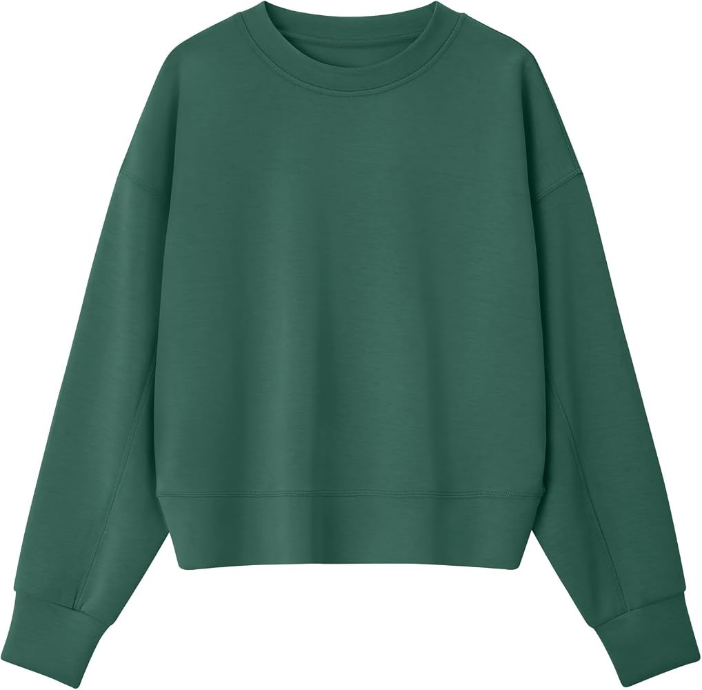 G4Free Smoofit Women's Sweatshirts Long Sleeve Crewneck Pullover Fall Tops | Amazon (US)