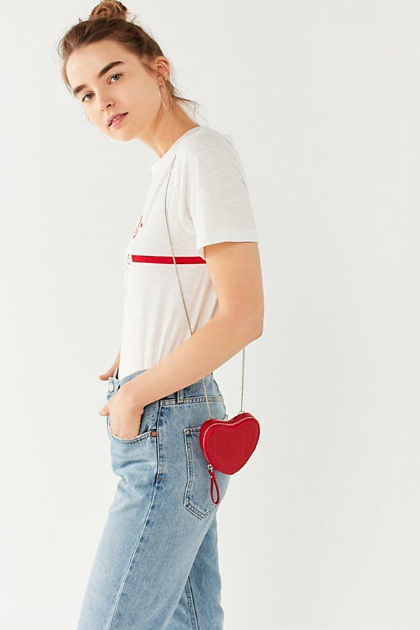 Rachel Icon Crossbody Bag - Red One Size at Urban Outfitters | Urban Outfitters US