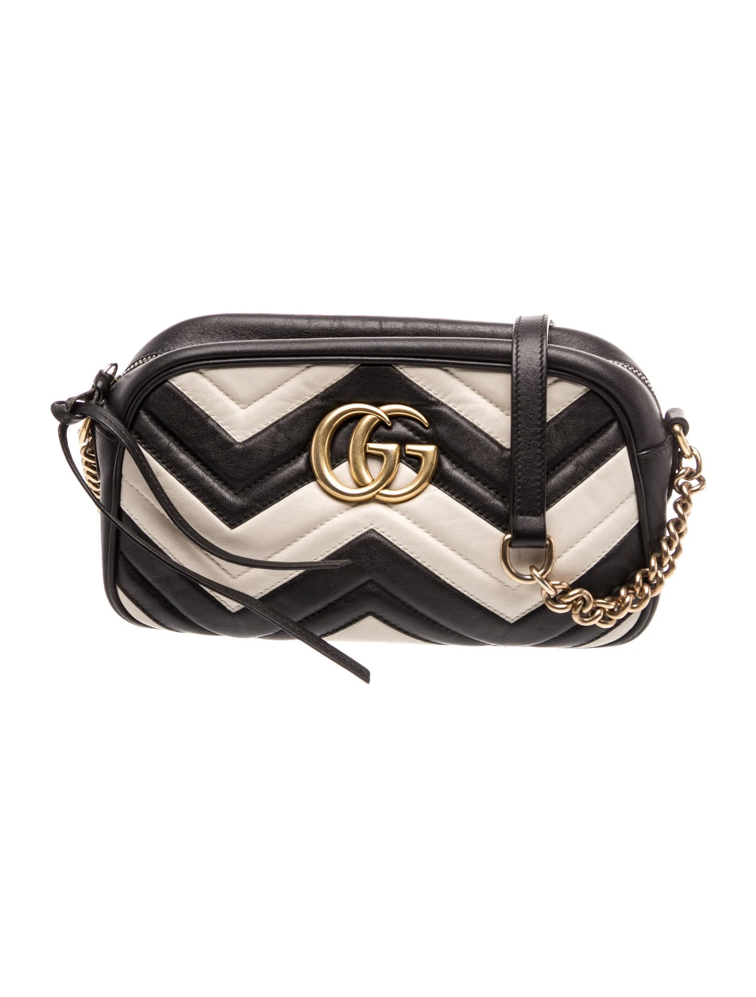 Gucci Double G Marmont Small - Black Crossbody Bags, Handbags - GUC1994091 | The RealReal | The RealReal