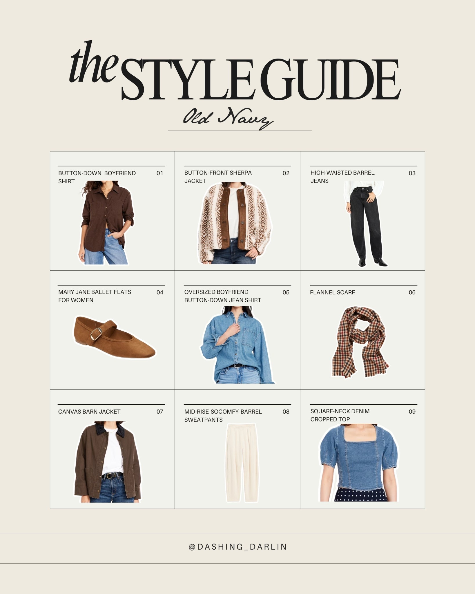 Your go-to style guide for effortless looks ✨ pieces that mix, match & make getting dressed easy #LTKStyleGuide #OOTD #LTKfashion

#LTKBeauty #LTKSeasonal #LTKStyleTip