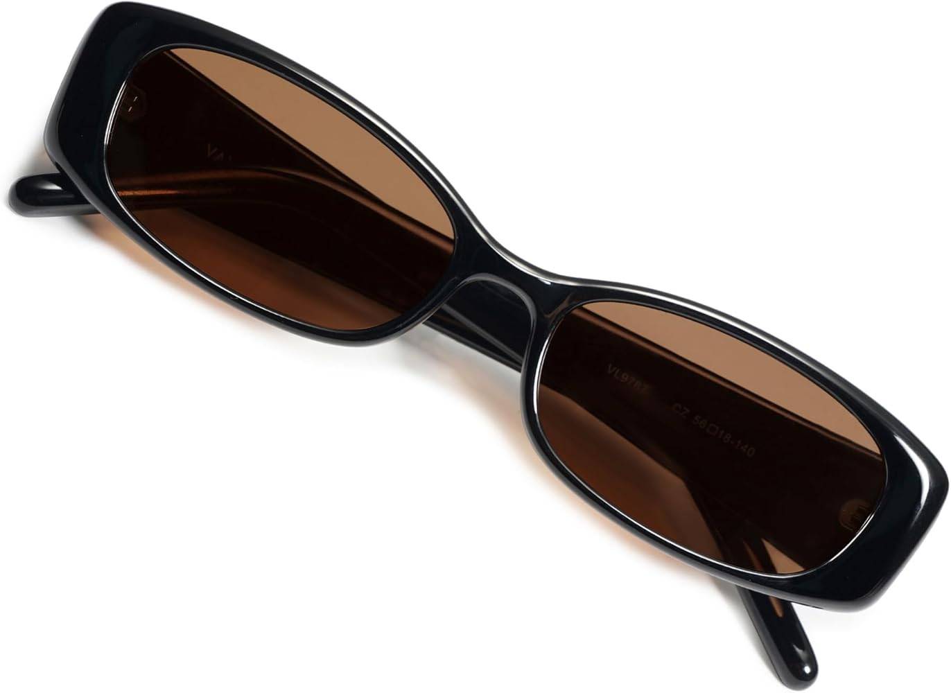 VANLINKER Trendy Small Polarized Rectangle Sunglasses for Women Men Retro 90s Shades VL9787 | Amazon (US)