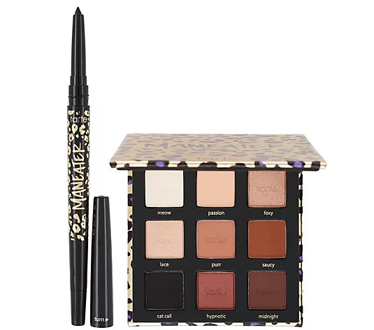 tarte Meow or Never Maneater Eye Shadow & Eyeliner Duo | QVC