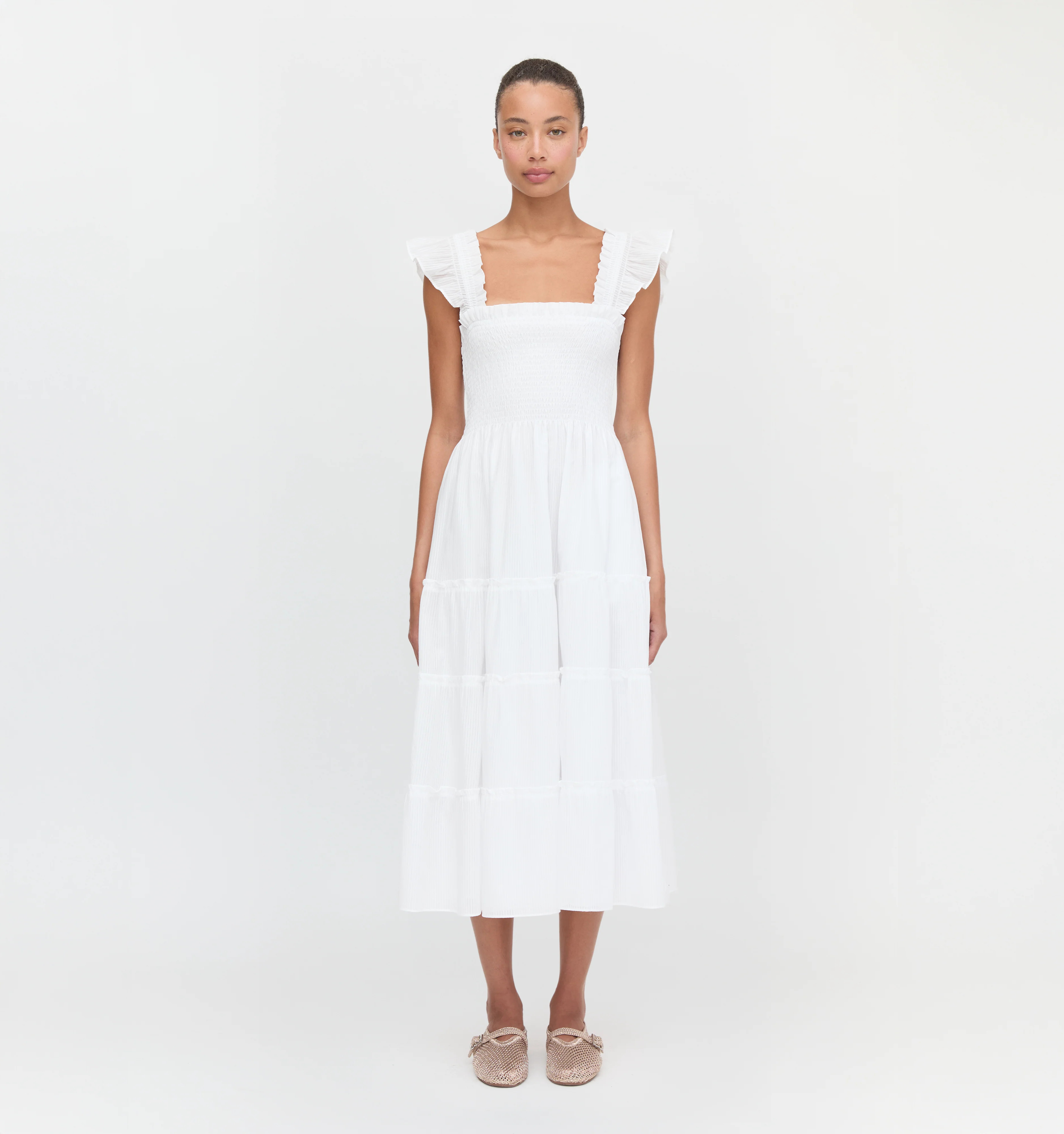 White Shadow Stripe | Hill House Home US