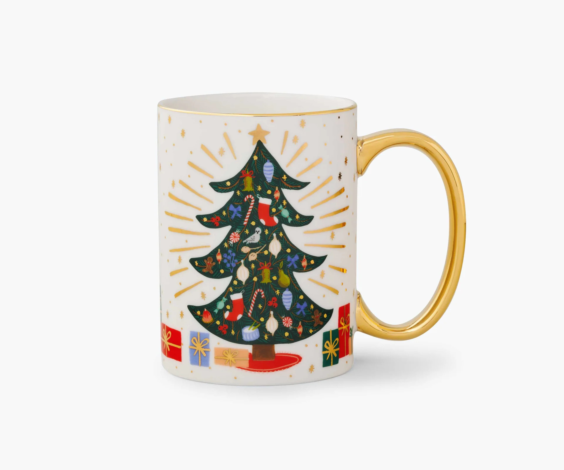 Holiday Porcelain Mug - Winking Santa | Rifle Paper Co.