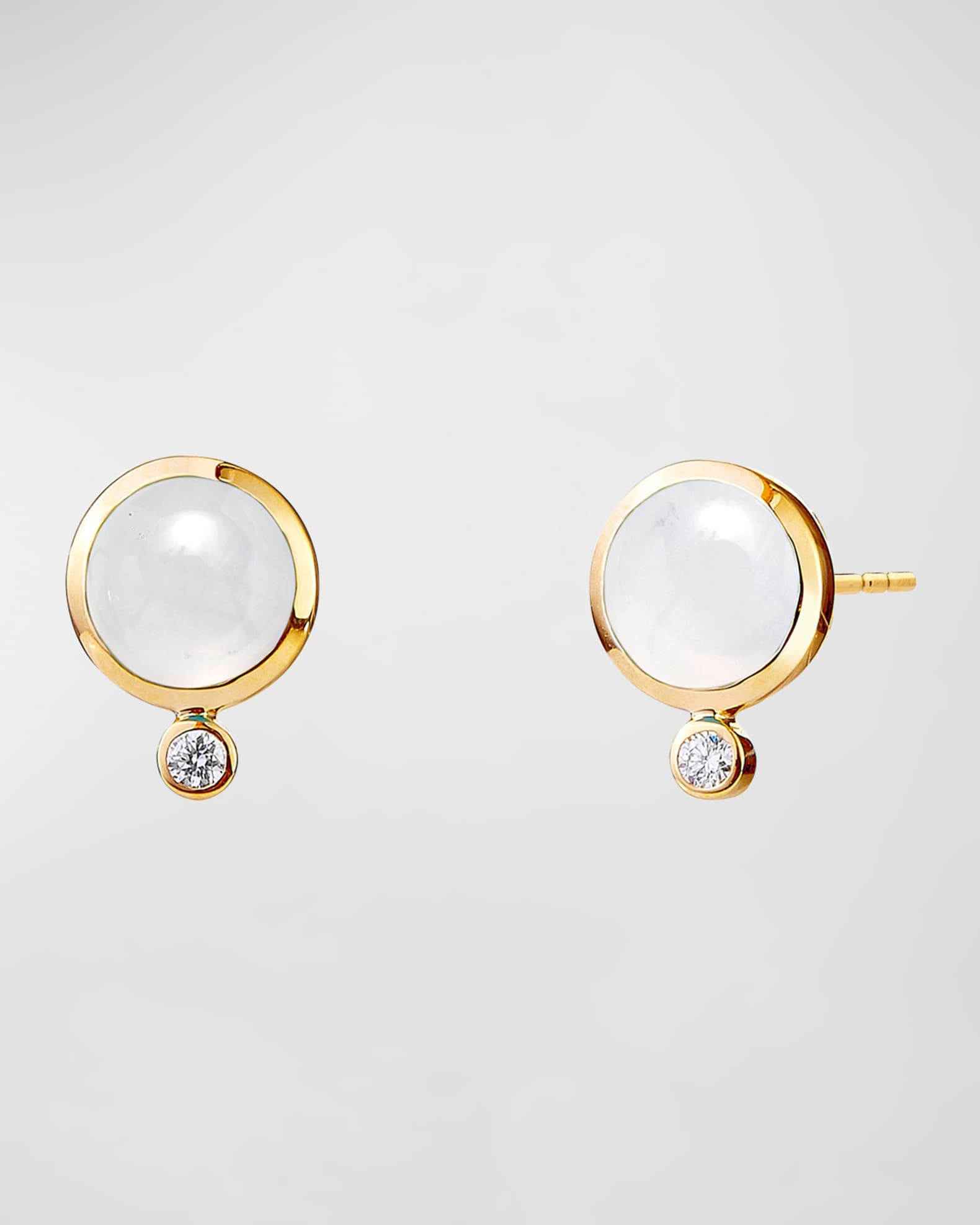 18K Yellow Gold Candy Stud Earrings | Neiman Marcus