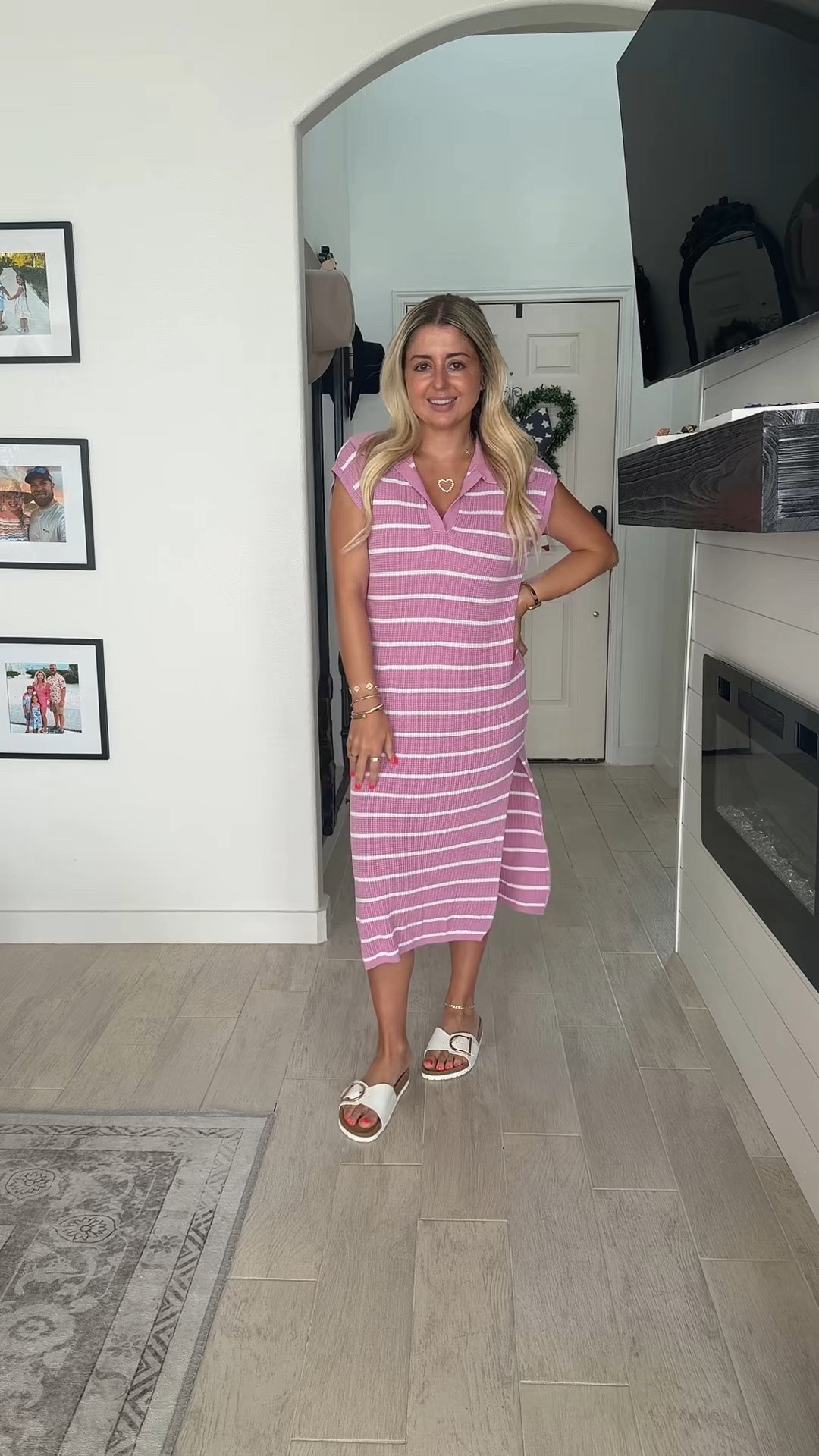 Comfy cute summer outfit on sale
Maxi dress small
Sandals tts
Vacation beach outfit
Date night

#LTKootd #LTKSaleAlert