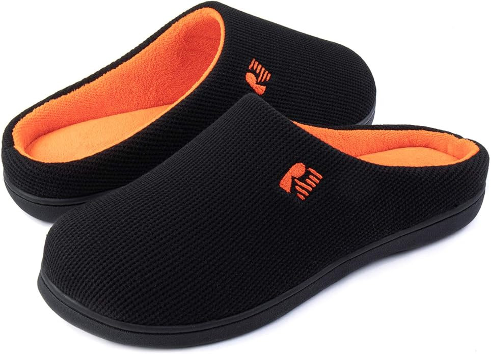 RockDove Men's Original Two-Tone Memory Foam Slipper | Amazon (US)