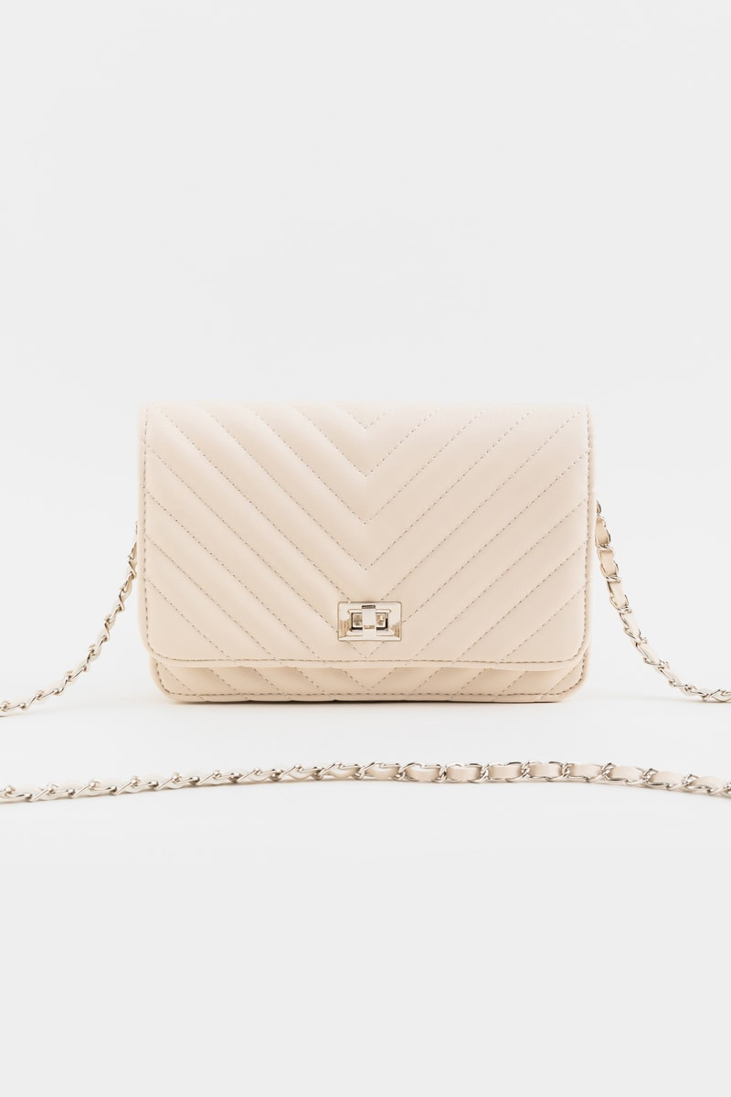 Victoria Quilted Crossbody | Francesca's