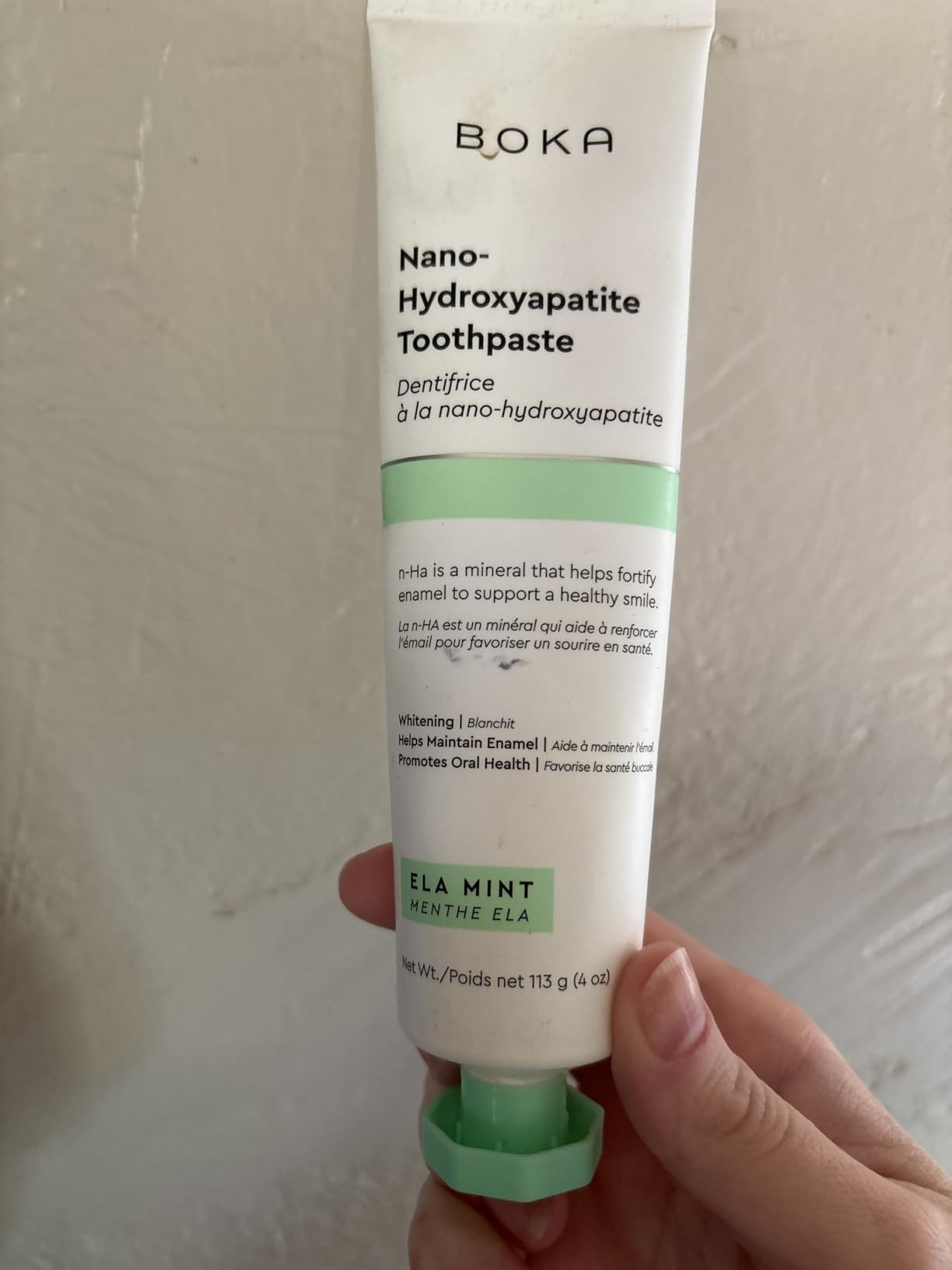 Boka Fluoride Free Toothpaste Nano Hydroxyapatite, Helps Remineralize, Appropriate for Sensitive ... | Amazon (US)