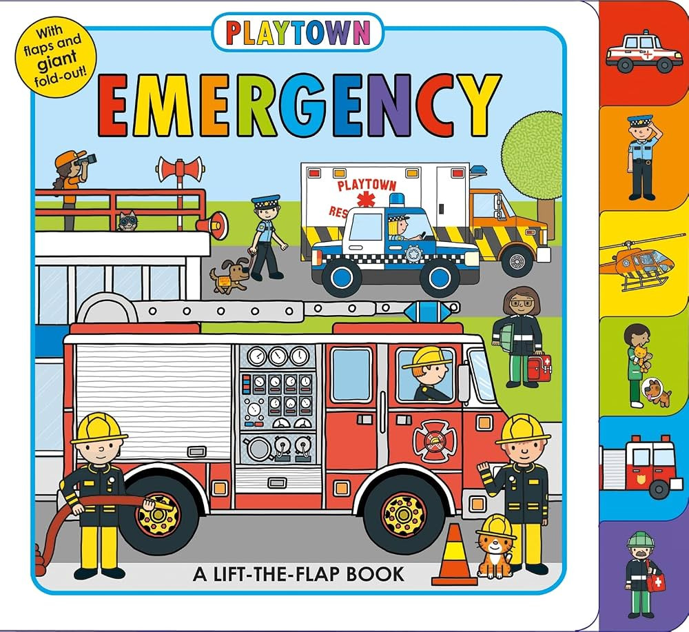 Playtown: Emergency: A Lift-the-Flap book | Amazon (US)