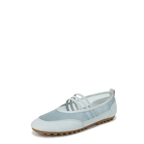 Franco Sarto Women's Fietta Mary Jane Flat Misty Blue Mesh Fabric 11 M | Amazon (US)