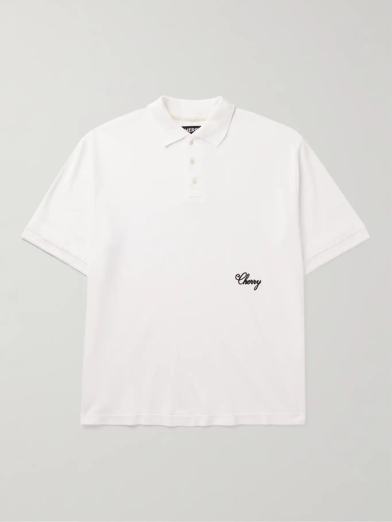 Logo-Embroidered Washed Cotton-Piqué Polo Shirt | Mr Porter (US & CA)