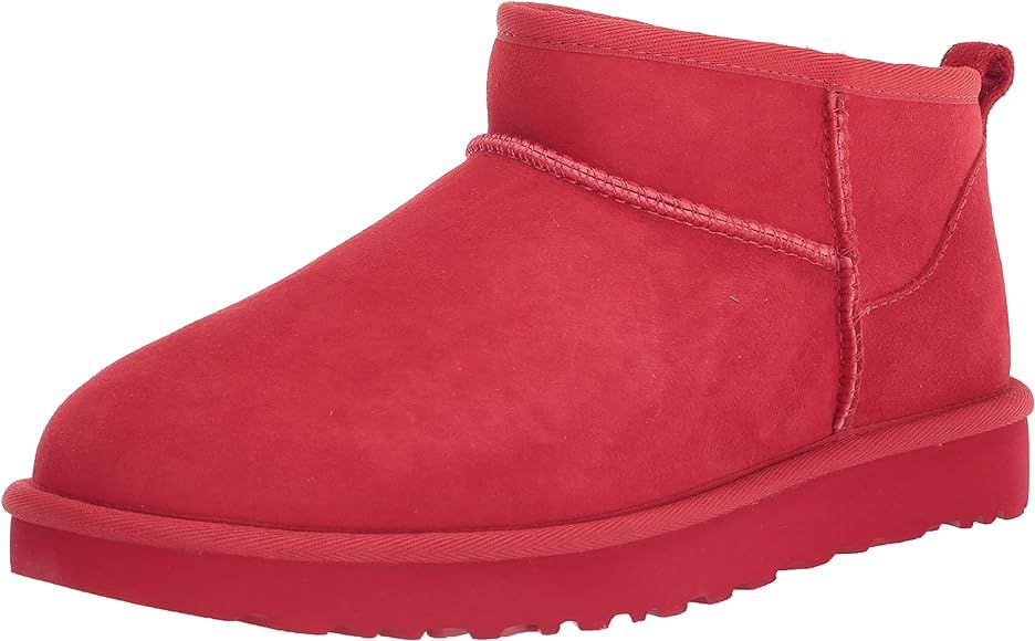 UGG Women's Classic Ultra Mini Ankle Boot | Amazon (US)