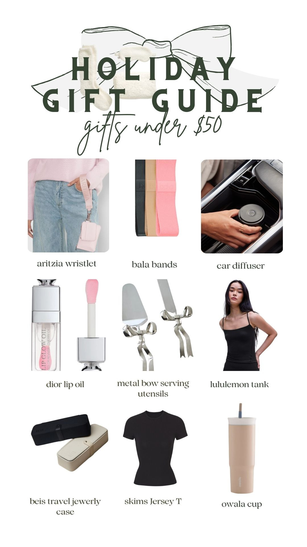 the best/my favorite gift ideas under $50 

 #LTKCyberWeek #LTKGiftGuide #LTKHoliday