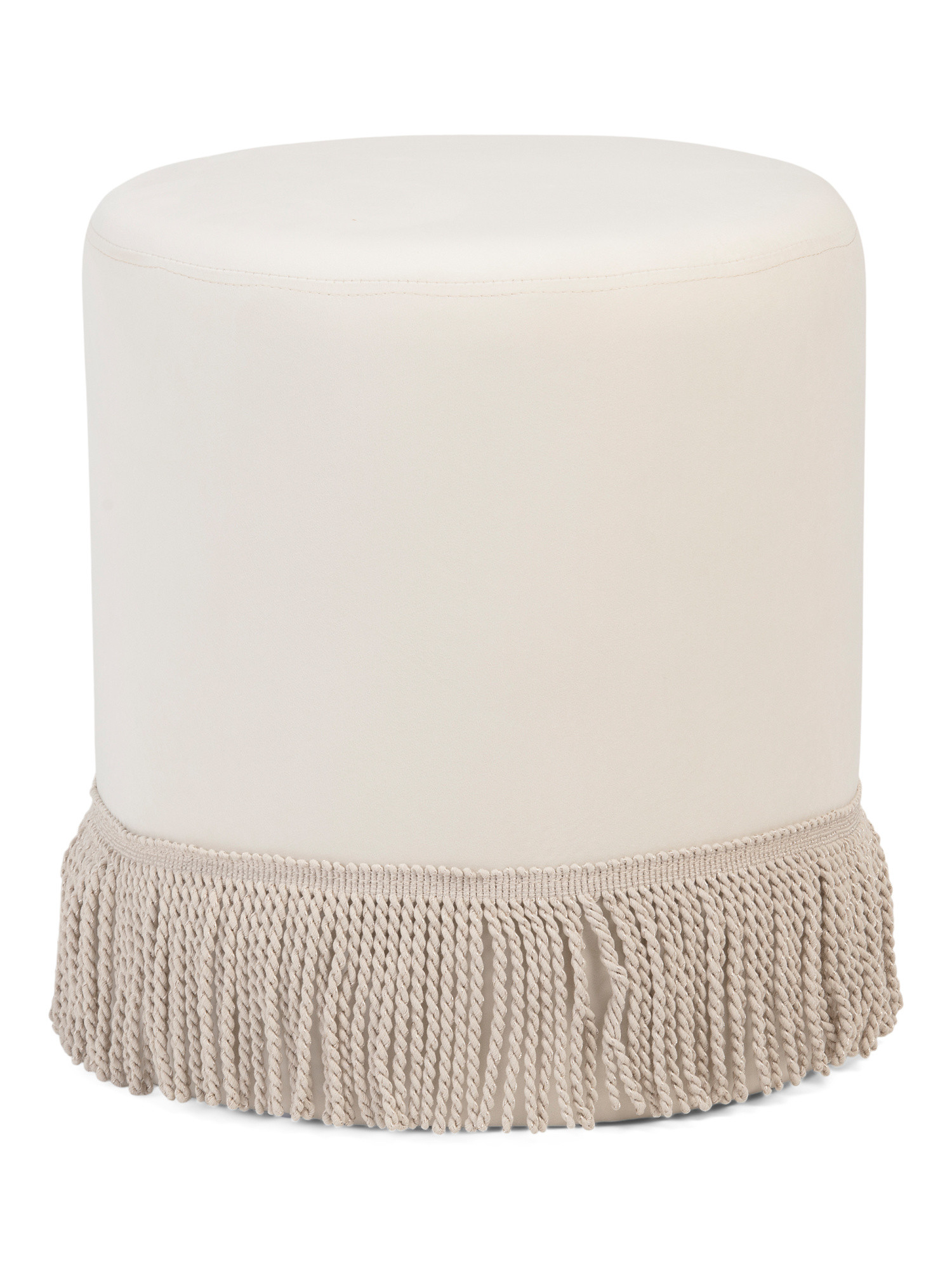 18in Digby Fringe Ottoman | Marshalls