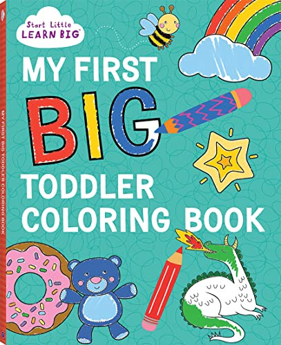 My First BIG Toddler Coloring Book with 128 Perforated Pages of Fun Coloring Scenes Including Ani... | Amazon (US)