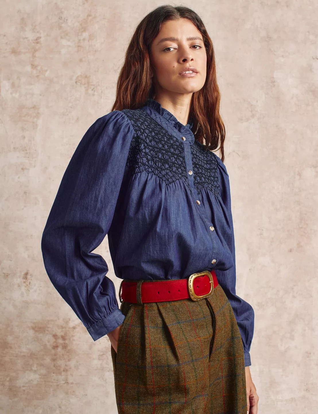 Tuesday Shirt - Indigo | Penelope Chilvers