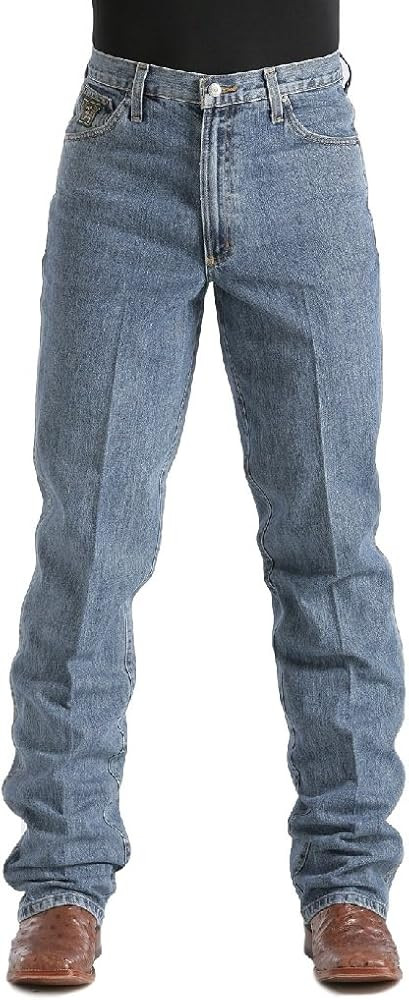 Cinch Men's Relaxed Fit Green Label Jeans Midstone 38W x 36L | Amazon (US)