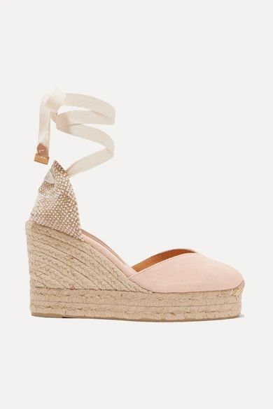 Castañer
				
			
			
			
			
			
				Espadrilles compensées en toile Chiara 100
				€115 | NET-A-PORTER (UK & EU)