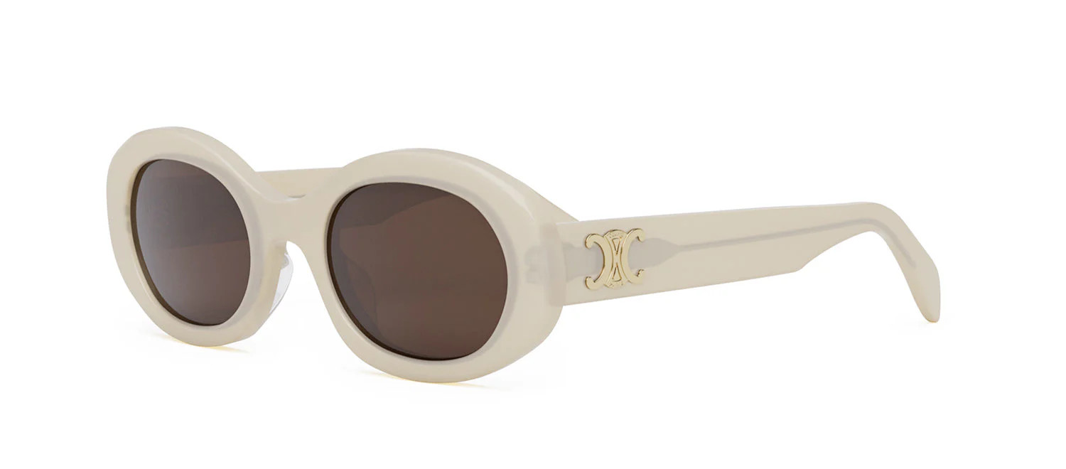 Celine TRIOMPHE CL40194U 25E Oval Sunglasses | SOLSTICE