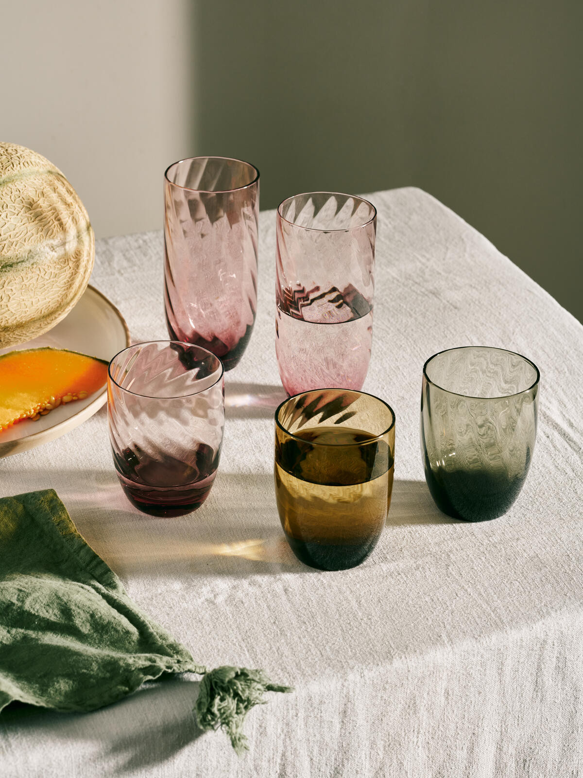 Rosendale Water Glass, Set of Four | Soho Home Ltd