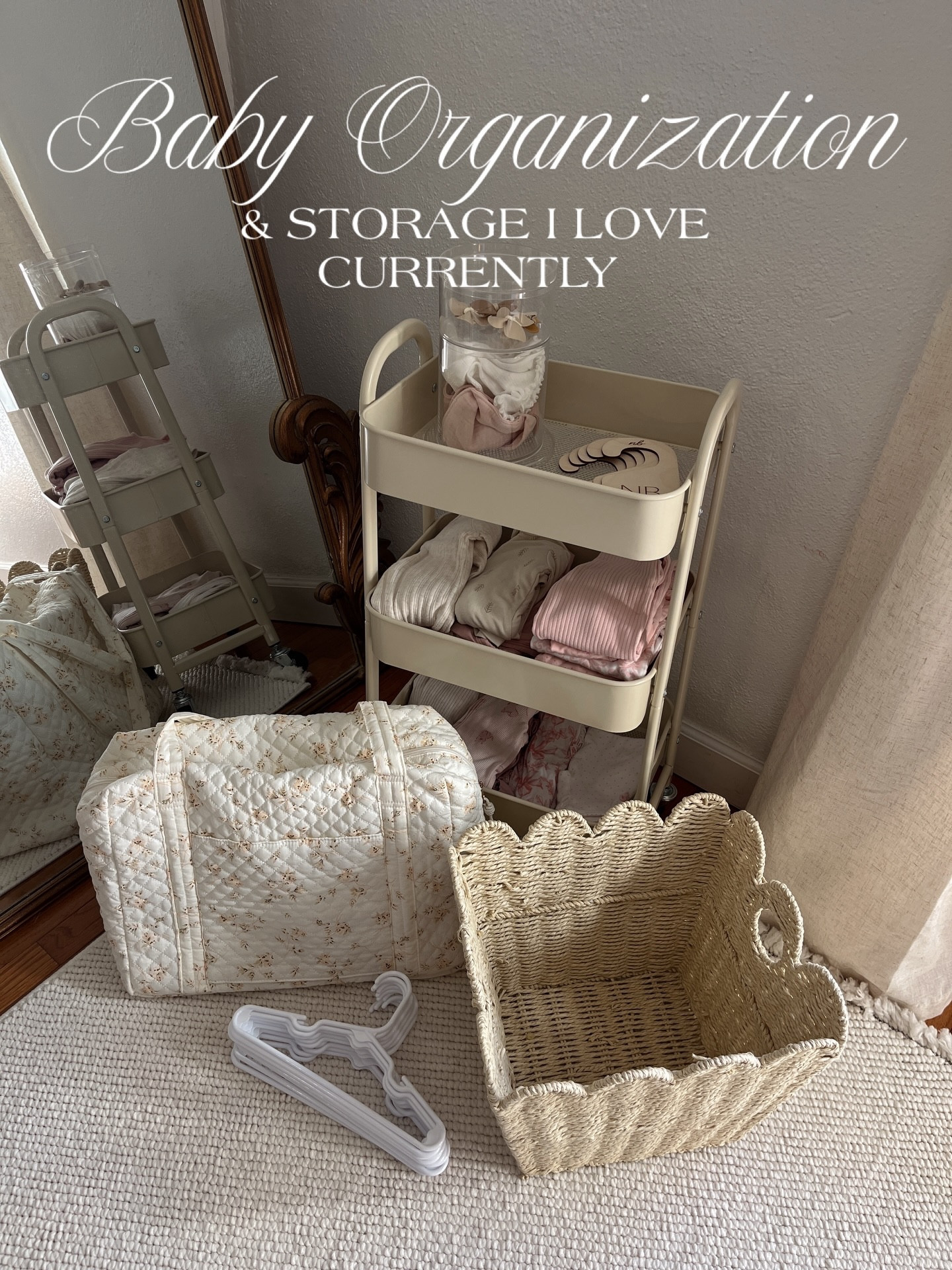 baby organization I’m currently loving say SHOP for 🔗’s (must be following me to receive dm)🧺🎀🤍sharing some of my favorites with y’all! #babyorganizer #babyorganization #storageandorganization #babyfinds #babymusthaves