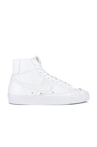 Nike Blazer Mid '77 Vintage Sneaker in White & White from Revolve.com | Revolve Clothing (Global)