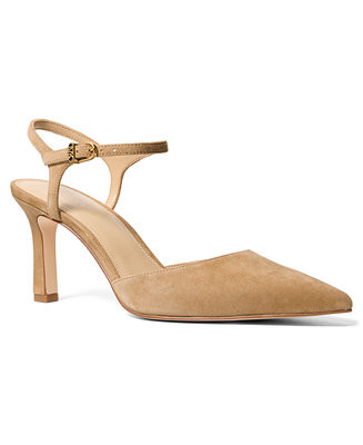 MICHAEL Women's Amara Pointed Toe Mid Pumps | Macy's