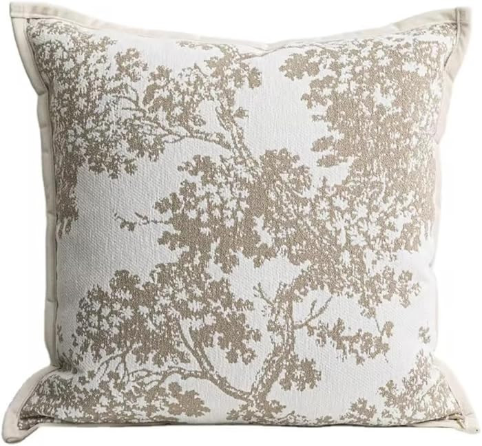 2Pcs 18x18in Pillow Covers Decorative European Jacquard Vintage Stereo Sofa for Home Decor, Sofa ... | Amazon (US)