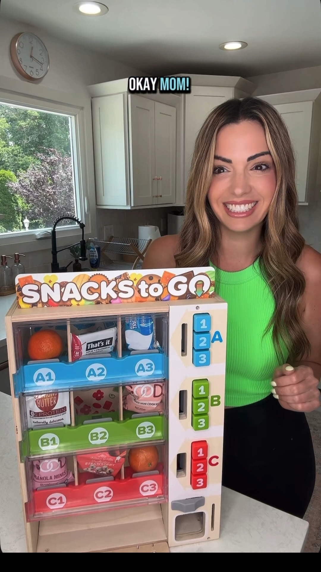 YOU CAN USE THIS MELISSA AND DOUG SNACK VENDING MACHINE FOR REAL SNACKS! 

#LTKFamily #LTKKids