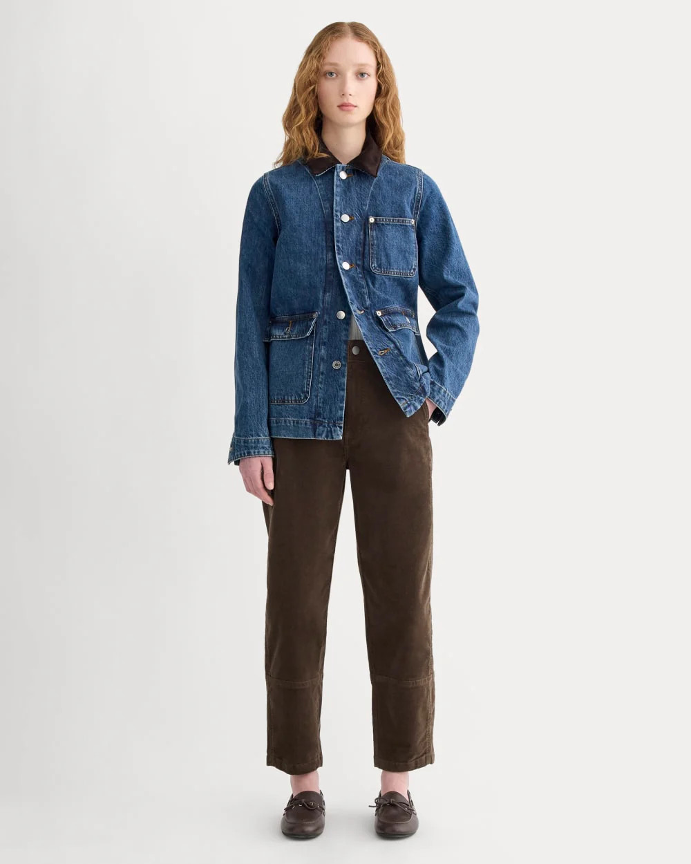The Utility Barrel in Corduroy | Cocoa | Everlane