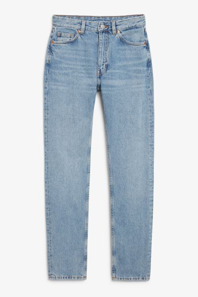Hoch sitzende Jeans Kimomo mit schmalem Bein | H&M (DE, AT, CH, NL, FI)