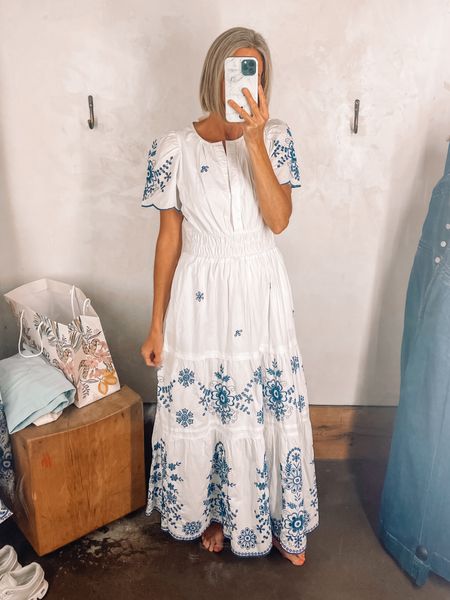 So glad these dresses come back year after year! They are always so flattering and beautiful! Anthropologie Somerset dress wearing a small

Wedding guest dress 
Graduation dress 
Beach vacation dress 


#LTKOver40 #LTKStyleTip #LTKWedding