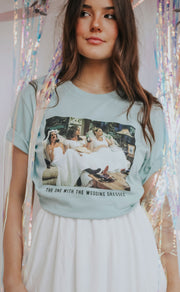 friday + saturday: wedding dress episode t shirt | RIFFRAFF