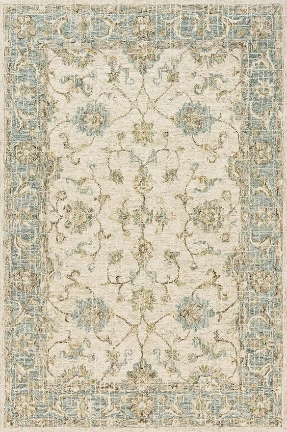 Loloi Julian Ivory/Spa 2'-6" x 7'-6" Runner Rug | Amazon (US)
