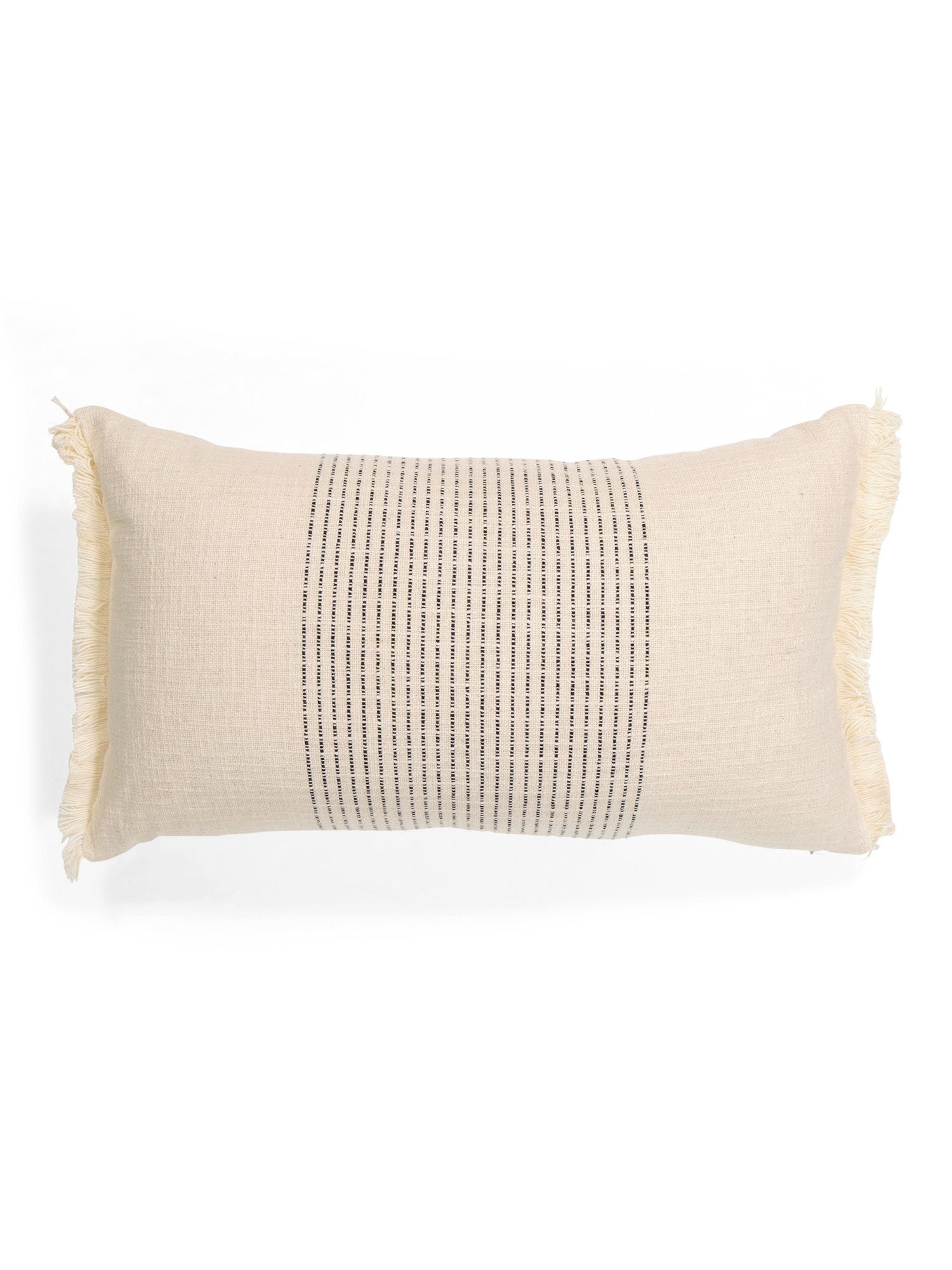 14x2 Slub With Stripes Pillow | TJ Maxx