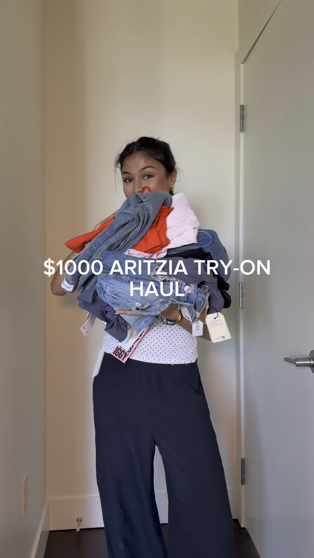$1000 spring and summer aritzia haul! 