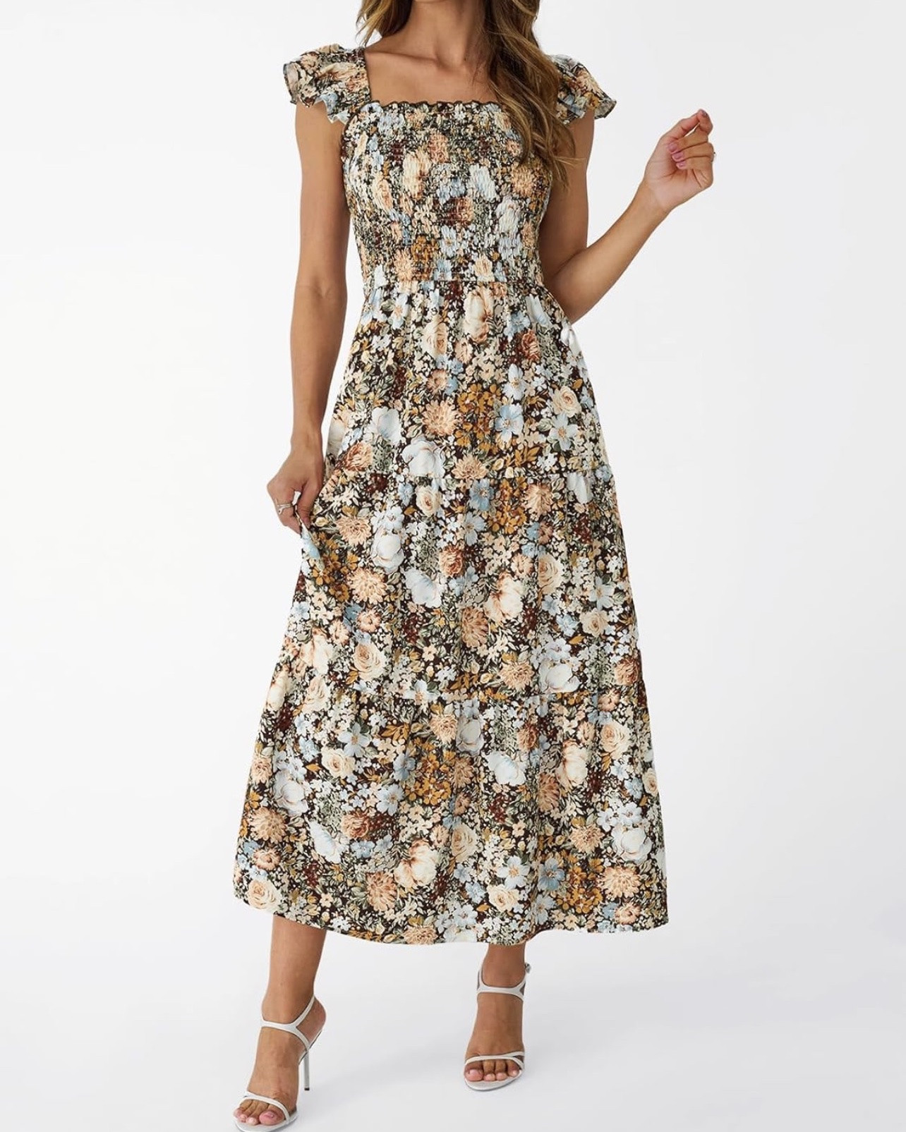 Maxi Sundress with Pockets. Pair with sandals, or heels. Perfect for brunches or garden parties. Scroll to shop and follow for more fashion finds.

#LTKootd #LTKSaleAlert #LTKWedding