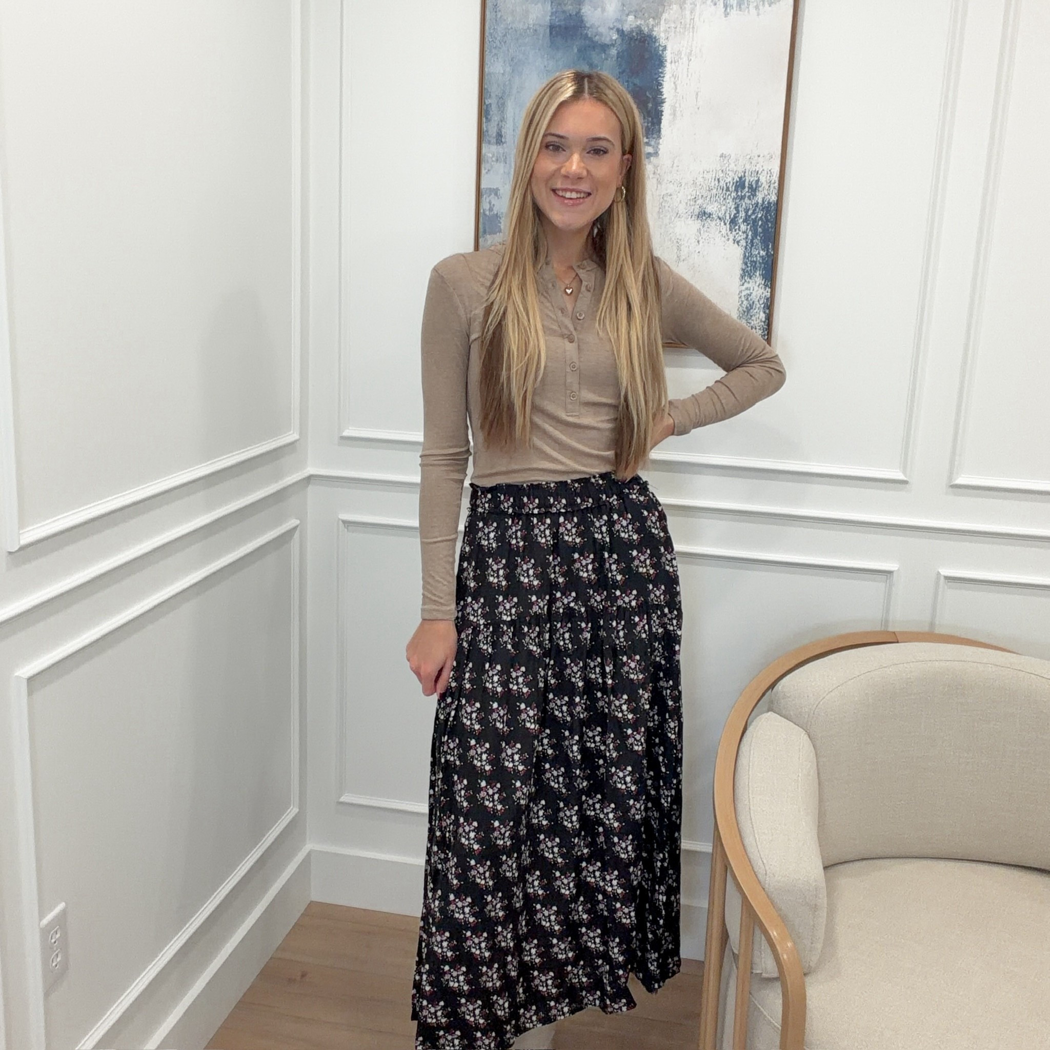 ✨ Target Style ✨This floral maxi skirt + fitted henley top combo is giving effortless fall vibes 🍂 Pair it with boots or sneakers for an easy everyday outfit that still feels put together. Affordable, versatile, and so good for mixing + matching with your closet staples!

#LTKStyleTip #LTKFindsUnder50 #LTKSeasonal