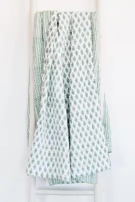 Connected Goods Kantha Quilt No. 0427 | Anthropologie (US)