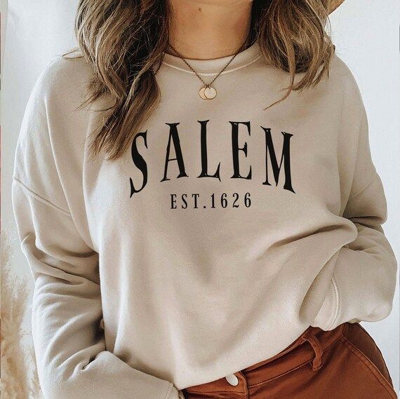 Salem Sweatshirt Salem Sweatshirt Salem 1962 Sweatshirt - Etsy | Etsy (US)