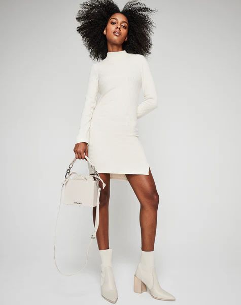 TALKING BODY DRESS IVORY | Steve Madden (US)