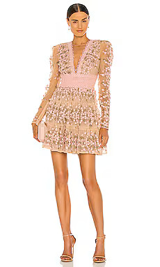Bronx and Banco Megan Mini Dress in Rose from Revolve.com | Revolve Clothing (Global)