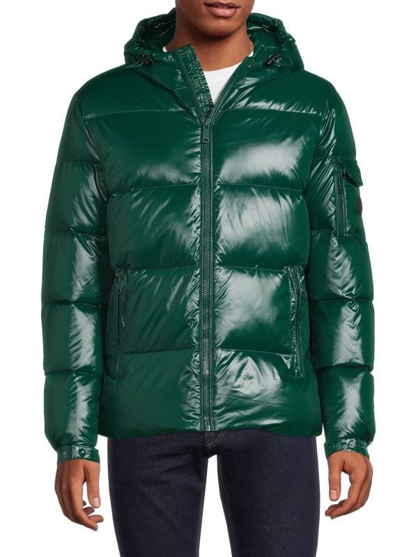 Hooded Down Puffer Jacket | Saks Fifth Avenue OFF 5TH