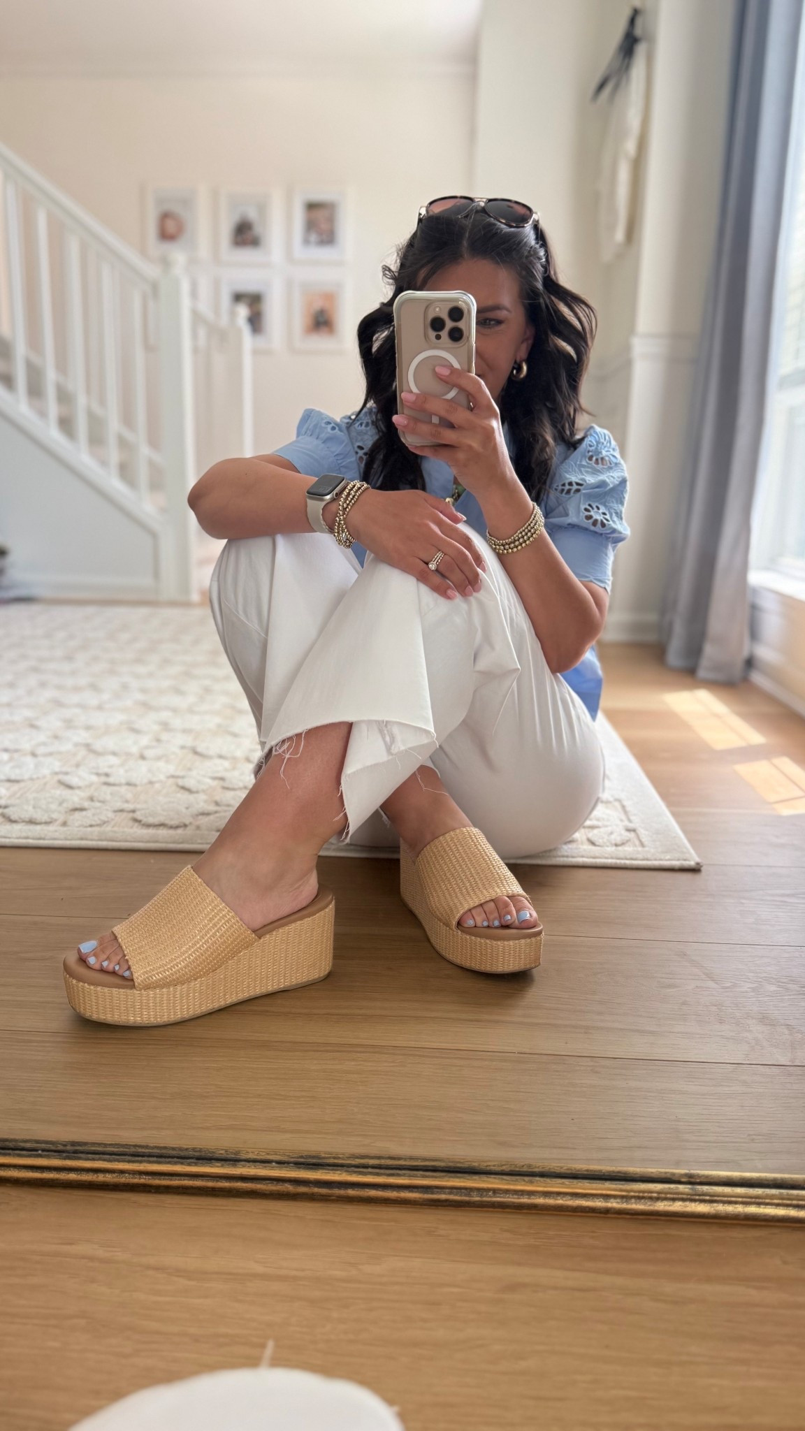 I have been LIVING in these shoes from Target! So comfy and will wear them all summer!

#LTKMothersDay #LTKWorkwear #LTKPetite