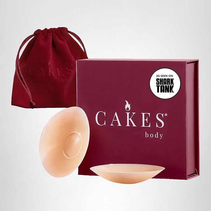 CAKES Body® sticky Circle Nipple Covers for Women - The Viral Sticky Boobs With an Adhesive-free... | Amazon (US)