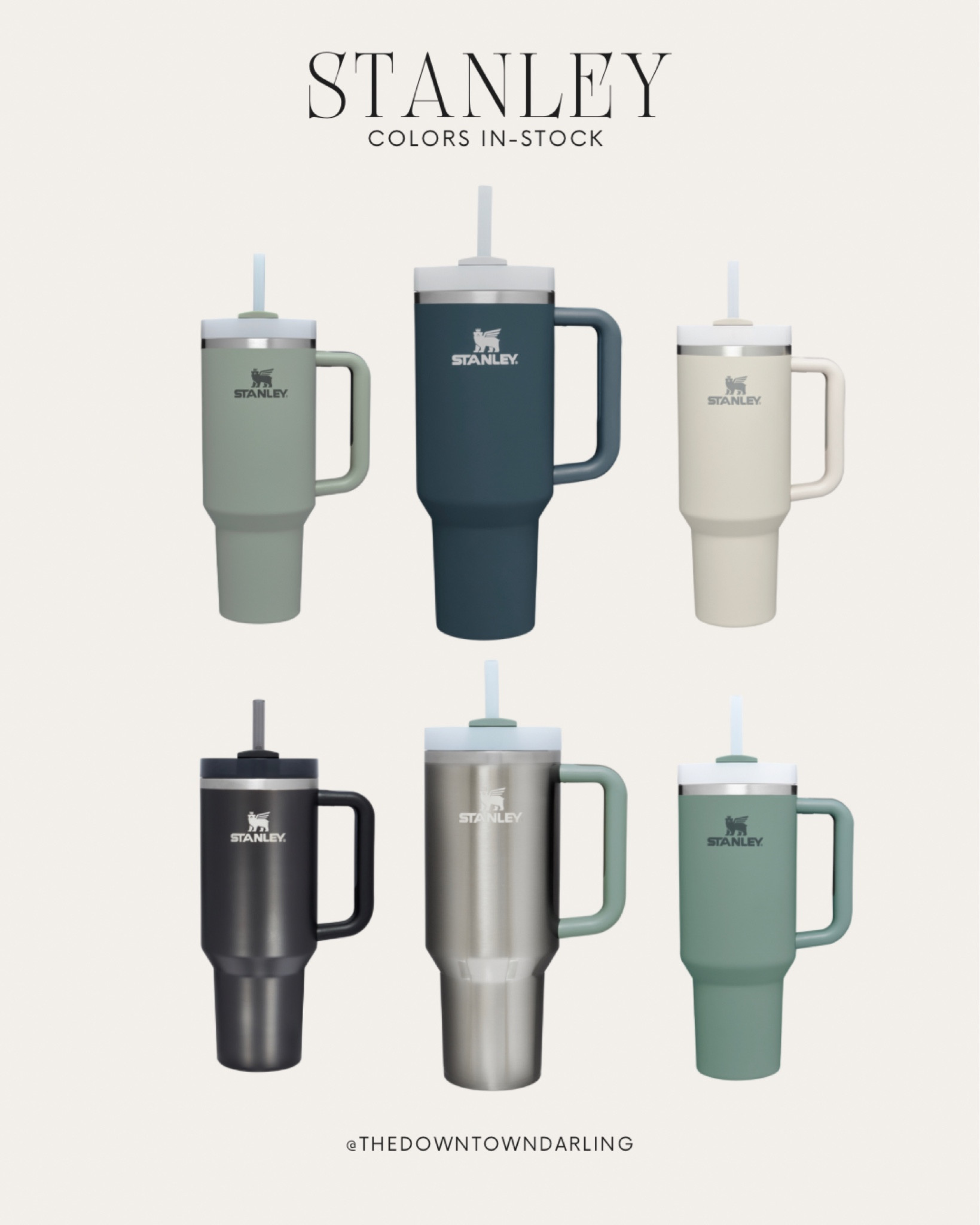 Stanley colors in stock 🤍

#LTKhome